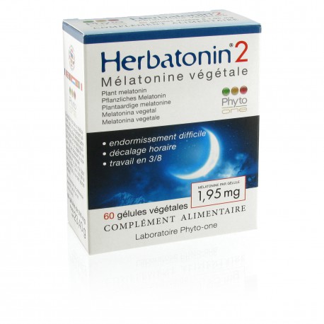 Herbatonin 2 (1,95 mg) - Mélatonine végétale