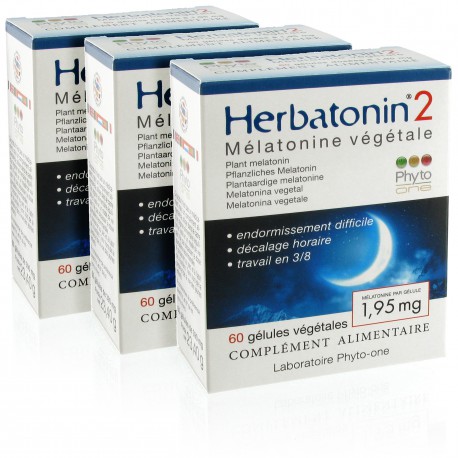 3 Herbatonin 2 (1,95 mg) - Mélatonine végétale