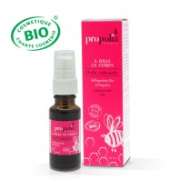 Huile Calmante BIO - Spray de 15 ml - Propolis, Millepertuis Bio - Piqûres d'insectes - Méfaits du feu.