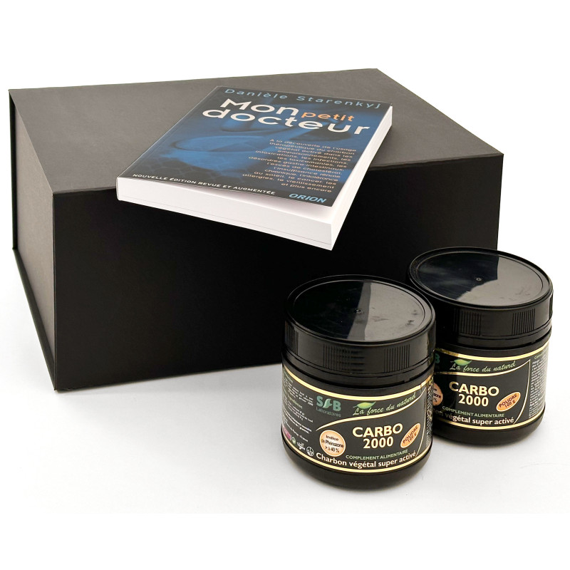Coffret Charbon Activé + Carte sur notre histoire
