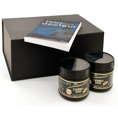 Coffret Charbon Activé + Carte sur notre histoire