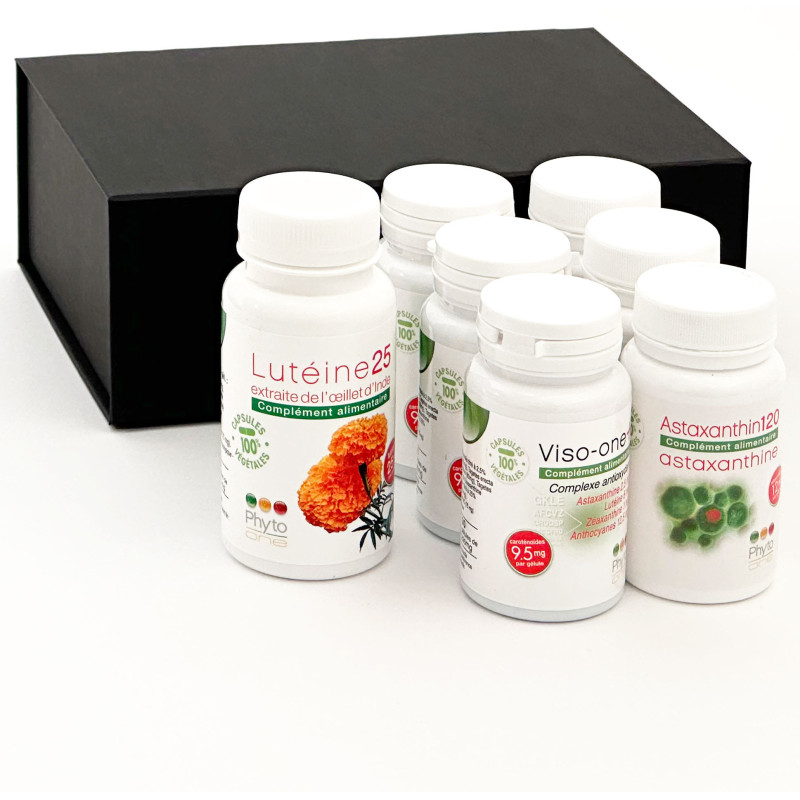 Coffret Vision Excellence + Carte racontant l'histoire de Phyto-one