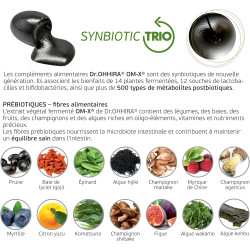 OM-X Pré, Pro et Postbiotiques pour votre microbiote