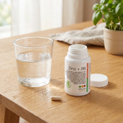 Zinc + Vitamine B6 : Immunité et santé cellulaire