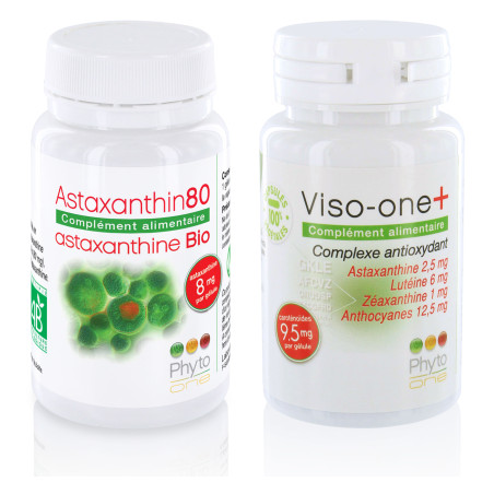 Pack Astaxanthin80 Bio + Viso-one+